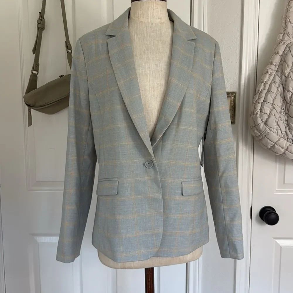 Liz Claiborne plaid blazer NWT